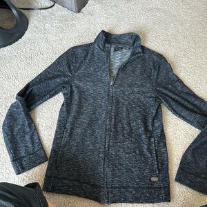 Heathers navy Armani exchange zip up